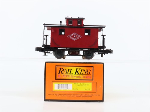 Calibre O27 3 rieles MTH RailKing 30-7799 Elk River centro cúpula bobber caboose No# | Zustand: Used