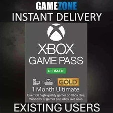 1 Month Xbox Game Pass Ultimate Membership for Existing Users USA