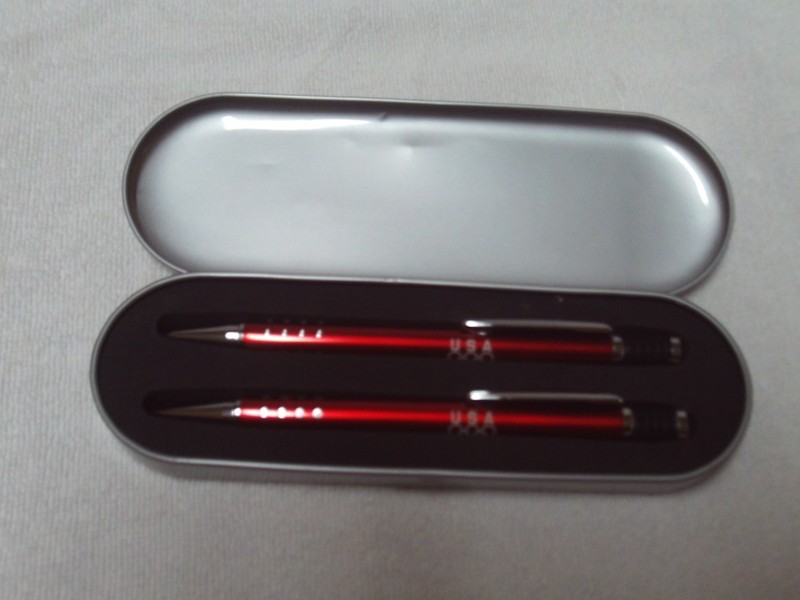Pen and Pencil Set---USA Olympic Set-- New Condition