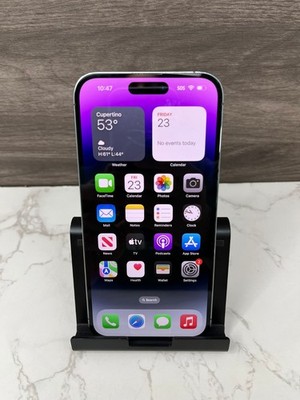 Apple iPhone 14 Pro Max 256GB Purple Unlocked Fair Condition AM Battery