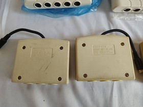 Whole sale lot of NEC PC Engine (turbografx-16) multi tap set/Not tested-e1125-