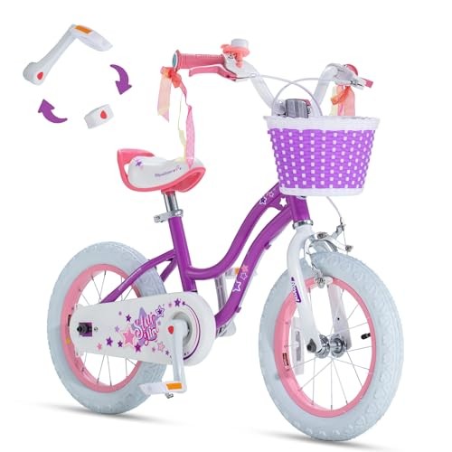 RoyalBaby Girls Bike EZ Bike Stargirl Тренирует свободный баланс чтобы легко крутить педали 28590₽