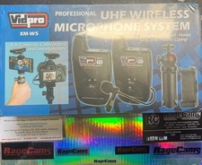 VidPro XM-W5 Professional UHF Wireless Lavalier Microphone System for SmartPhone