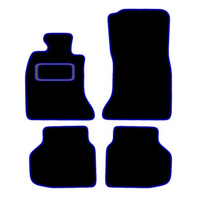 LHD CAR MATS FOR BMW 7 SERIES F02 LWB 2009 TO 2015 ALL WEATHER TAILORED CARPET