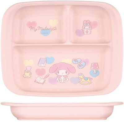 #ad Skater baby tableware lunch plate for children plastic 470ml My Melody XP7AG A $30.11
