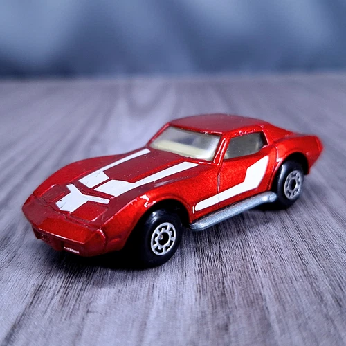 Vtg Matchbox Lesney Red Chevrolet Corvette Diecast Car