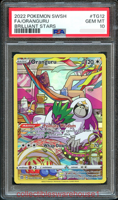 Pokemon Brilliant Stars Oranguru TG12 PSA 10 | eBay