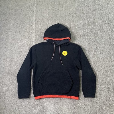 Jordan Essentials Mountainside Statement Fleece Hoodie Men s Size Medium Black