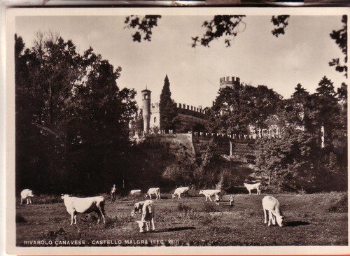 AK RIVAROLO CANAVESE S/W NICHT GEREIST SCHLOSS MIT WEIDE OCC