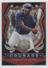 2020 Panini Chronicles Crusade Ruby Wave Prizm /199 Yordan Alvarez #2 0a17