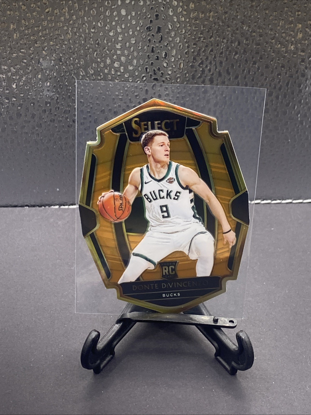 2018-19 Panini Select Donte DiVincenzo Rookie Premier Level Orange Prizm #43/65