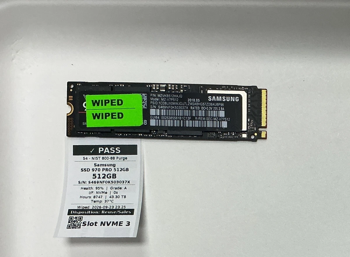 Samsung 512GB M.2 Solid State Drives for sale - eBay