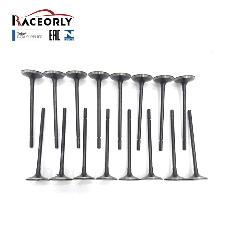 RACEORLY 32* Intake Exhaust Valve For RANGE SPORT LR3 4.2 4.4 V8 4646004 4646005 - Imagem 4 de 4