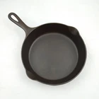 Vintage GRISWOLD Cast Iron SKILLET Frying Pan # 6 SMALL BLOCK LOGO Video