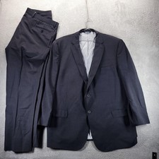 Brooks Brothers Suit 50L 42x32 Gray Explorer Traditional Wool 2 Piece Wedding
