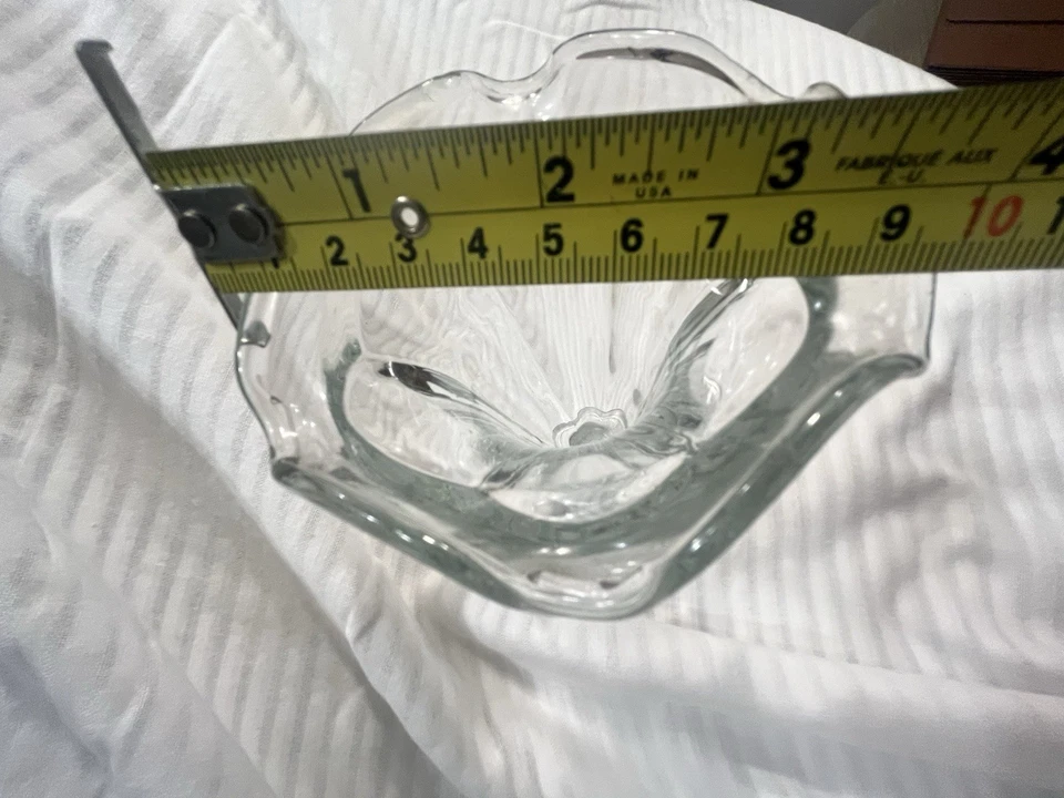 Набор из 2 прозрачных тюльпановых стеклянных блюд для мороженого мороженого мороженого сорбента парфе 6 дюймов тюльпаны - Изображение 4 из 4