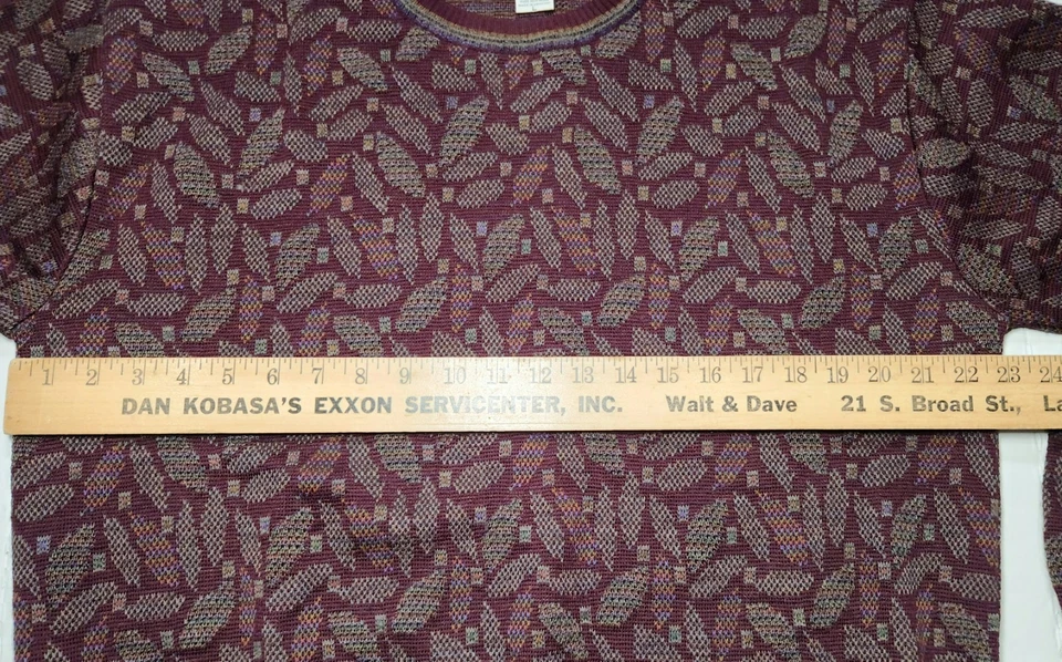 Tricots St Raphael Knit Sweater Men's Size Large 100% Pure Wool Vintage - Image 4 of 4