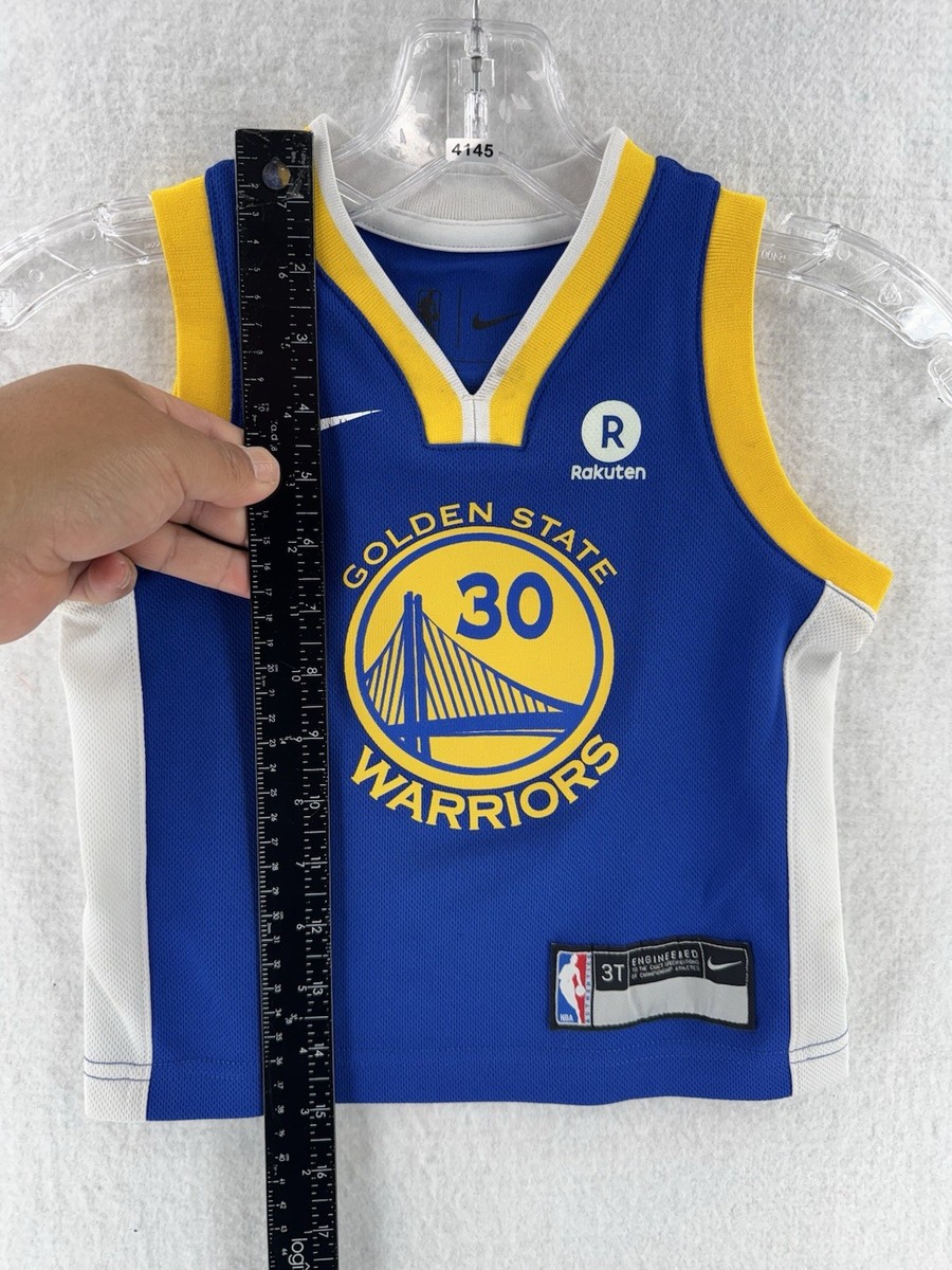 Nike Golden State Warriors Stephen Curry #30 Jersey Kids 3T