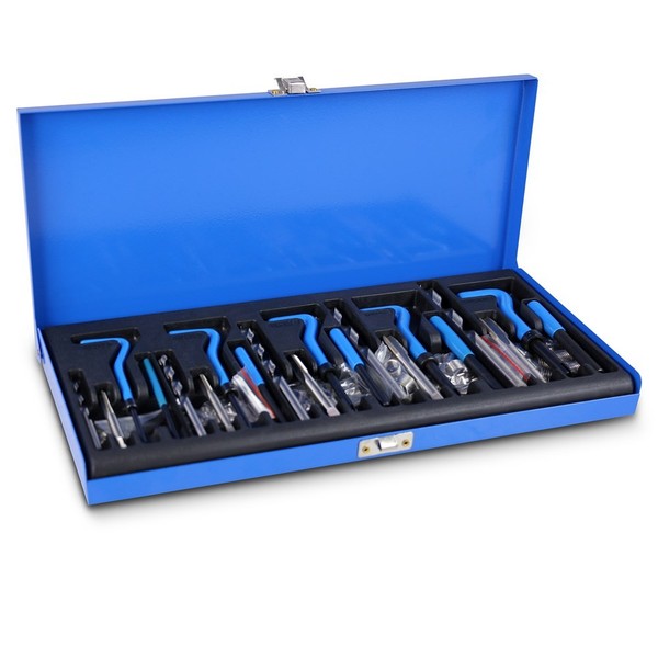 Enva Gewindereparatur Set 131-Tlg. Gewindeschneider M5 M6 M8 M10 M12 M.EinsÄTze-image