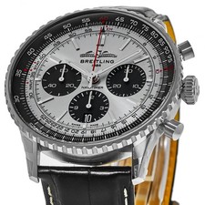 New Breitling Navitimer B01 Chronograph 43 Automatic Men's Watch AB0138241G1P1 2