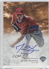 2013 Bowman Inception Prospect Auto Orange 25/50 Jesse Biddle #PA-JBI Auto 2u8