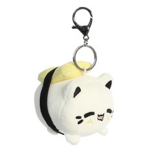 Aurora Clip Plush White 3 5 Inches Functional Toy Gift Premium Standard Animals