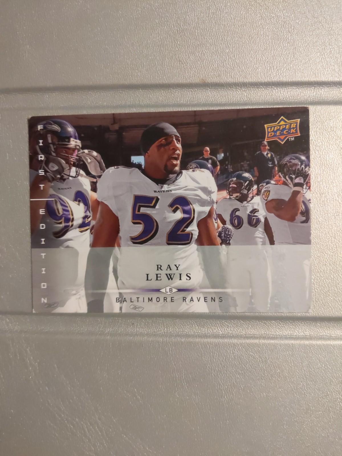 2008 Playoff Absolute Memorabilia Ray Lewis #14 Baltimore Ravens
