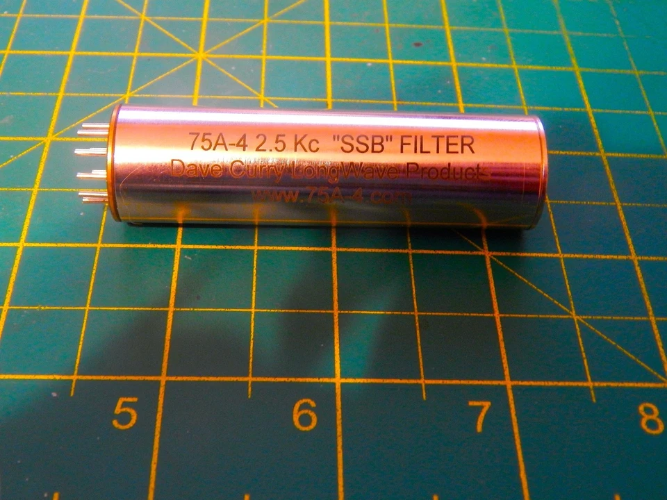 COLLINS 75A4 2.5 kHZ CURRY SSB FILTER FOR HAM SSB CW OR COMMERCIAL RTTY - TESTED - Image 4 of 4
