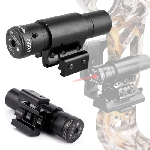 Archery Red Laser Sight Scope Bean Dot For Compound Recurve Bow Hunting Shooting - Bild 2 von 6