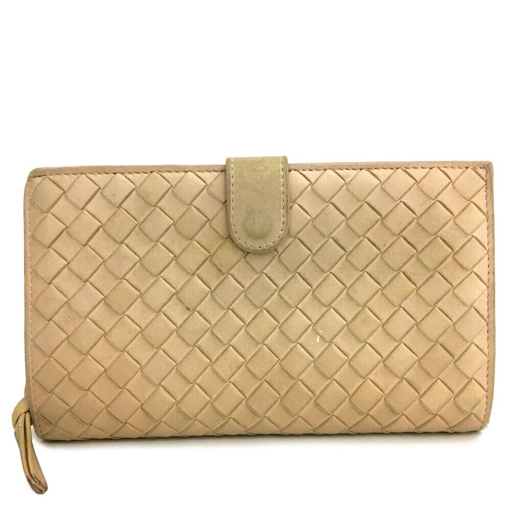 Bottega Veneta Intrecciato Lambskin Zip Around Long Wallet  display picture 1