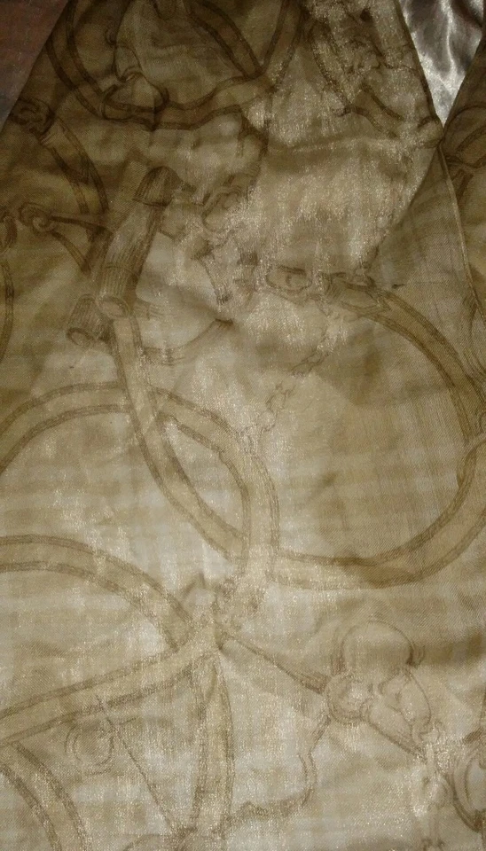 BUFANDA RALPH LAUREN 100% LANA BEIGE Foto 2 de 4