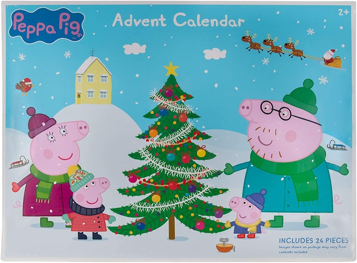 ◆最終価格◆新品未使用◆ペッパピッグ アドベントカレンダー 海外正規品 2021 Peppa Pig Holiday Advent Calendar for Kids, 24-Pieces