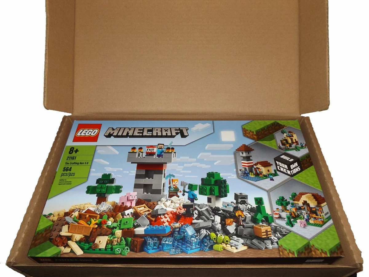 Lego minecraft 21161 crafting box 3.0 new arrivals