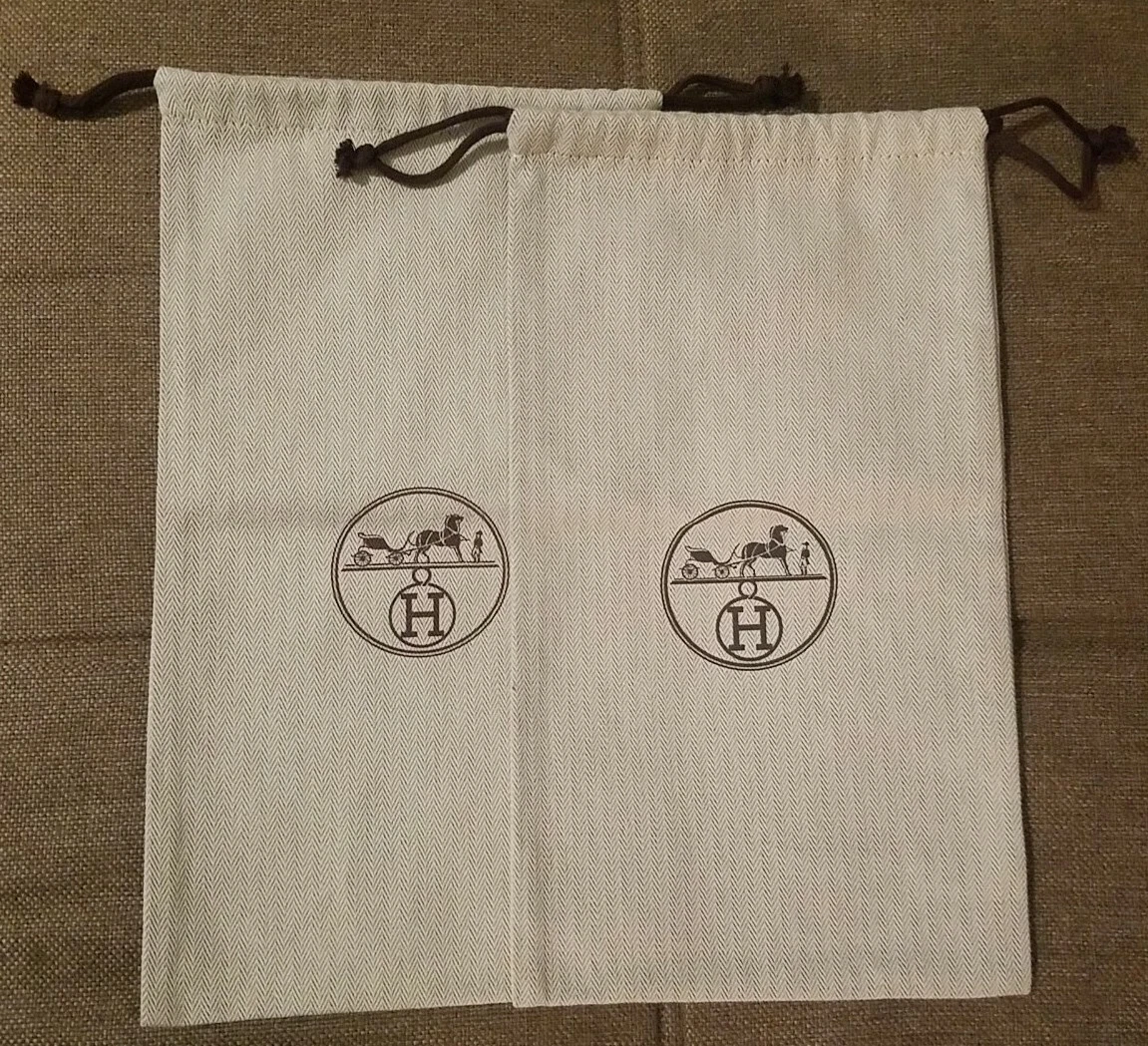 Authentic hermes dust bag cheap