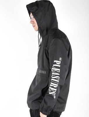 Pleasures Machus Core Logo Anorak SZ XL MENS UNISEX