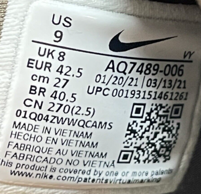 Nike Metcon Sport Mens Training Shoes Black Olive Orange AQ7489