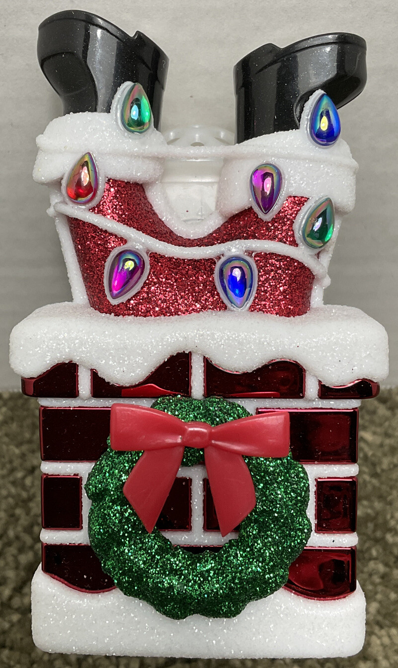 Bath and Body Works Santa Stuck In Chimney Christmas Wallflower Diffuser Plug-image