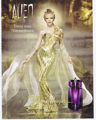 REKLAME WERBUNG 064 2010 THIERRY MUGLER Alien Betrete das Außergewöhnliche