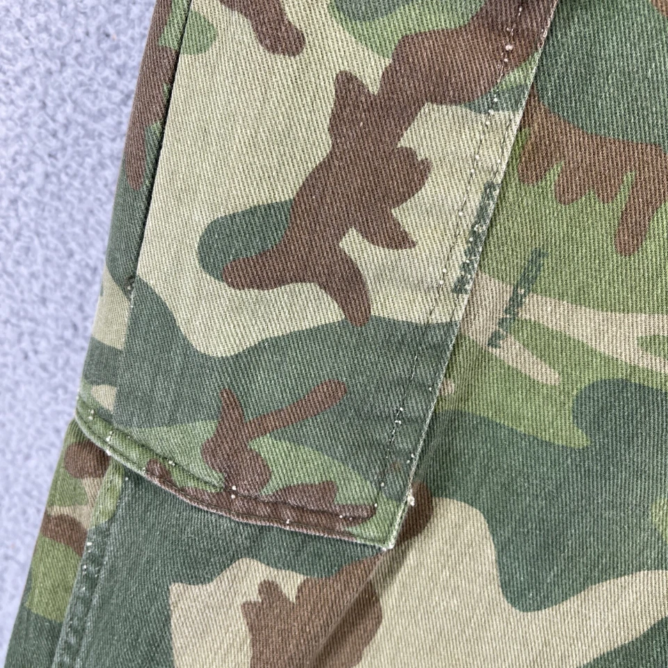 复古 Ranger 裤子男式大号迷彩货物狩猎户外双面美国 — 第 2/4 张图片