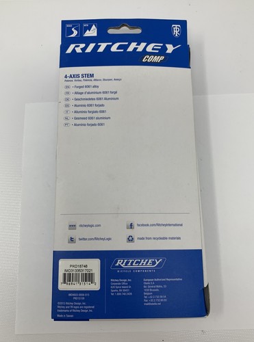 Ritchey Axis 4 Comp 6D x 120mm x 31.8mm Stem New - Picture 4 of 4