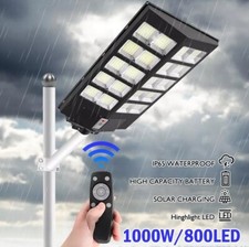 Luz Solar Para Exterior Security Lights Motion Outdoor 1000W Commercial LED