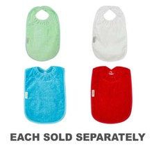 Silly Billyz High-Quality Towel Bib Extra Large with Adjustable Neck Closure