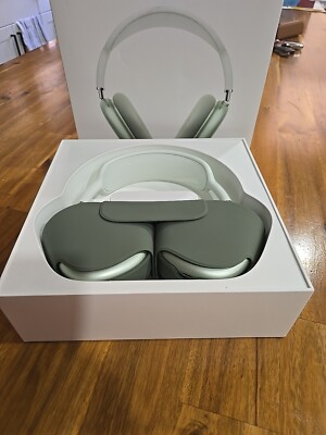 Apple - AirPods Max ( Lightning ) - Green With Light Green Headband 
