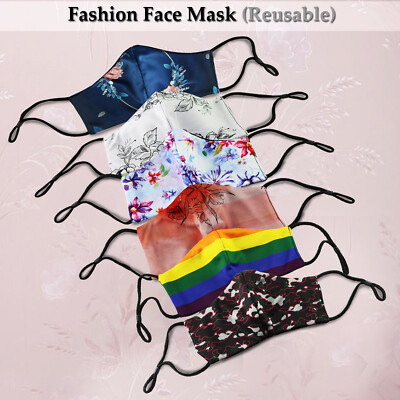 6 Type Reusable Cotton Face and Mouth Covering Mask Men / Women Wears Muffle 