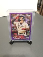 2023 Topps Chrome #130 Ketel Marte Purple Speckle Refractor /299