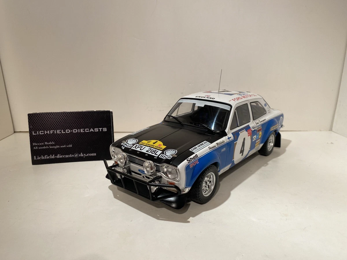 DV11988 MINICHAMPS Ford Escort silhouette Gr5 Norisgring 1977 n° 1