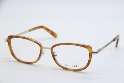 NEW HELIUM PARIS HE 4328 TORTOISE GOLD AUTHENTIC EYEGLASSES 53-17