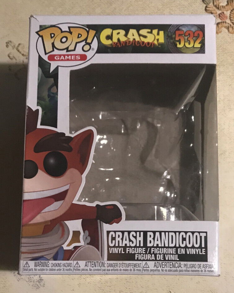 Boîte Vide Pop! Crash Bandicoot '' Crash Bandicoot '' N° 532