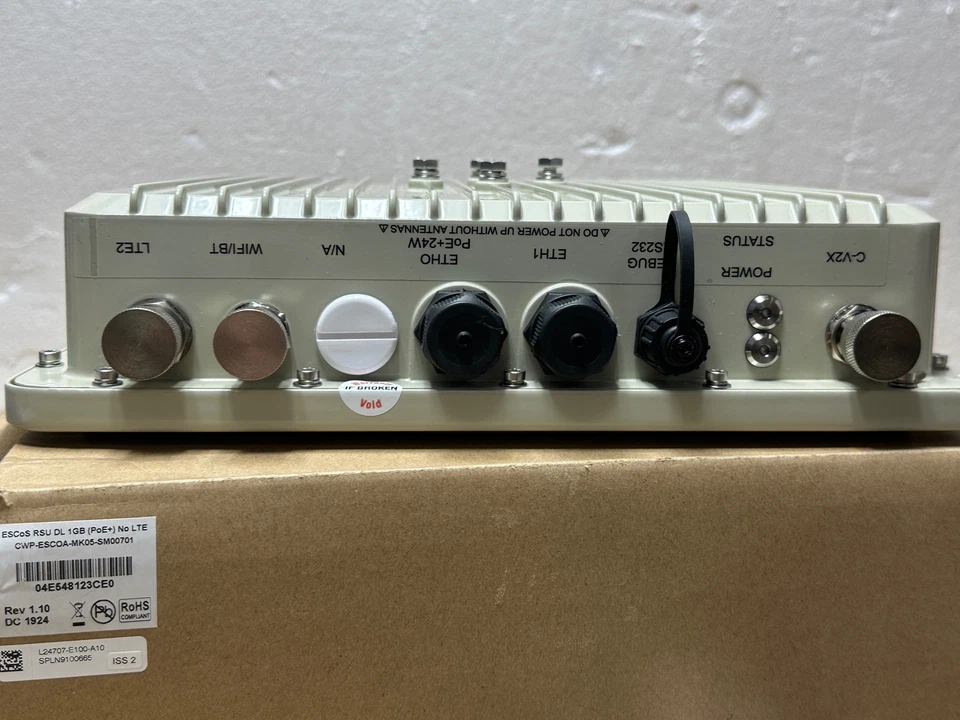 Siemens Connected Vehicle Roadside Unit RSU C-V2X Sitraffic ESCoS AAD17151-101 - Image 2 of 4