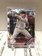 NON AUTO 2019 Bowman Draft Chrome 1st TJ Sikkema Atomic Refractor Yankees RC C1 